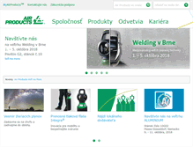 Tablet Screenshot of airproducts.sk